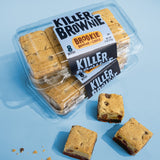 Image of two Killer Brownie 8 Bite Plastic containers containing Brookie brownies